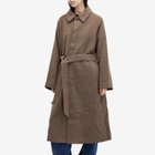 Meotine Women's Joel Boucle Long Coat in Grey