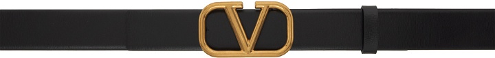 Photo: Valentino Garavani Black VLogo Signature Belt