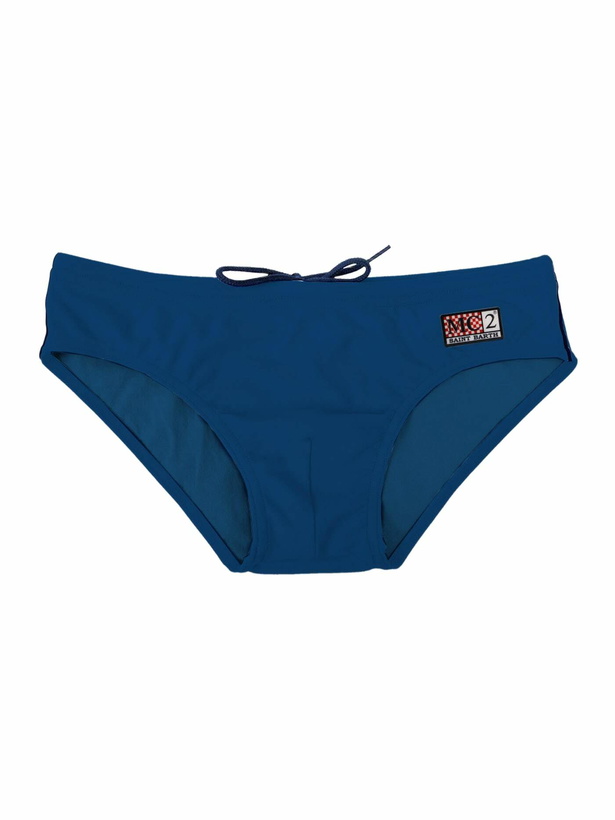 Photo: MC2 Saint Barth Man Blue Navy Swim Briefs