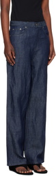 LE17SEPTEMBRE Navy Straight Denim Jeans