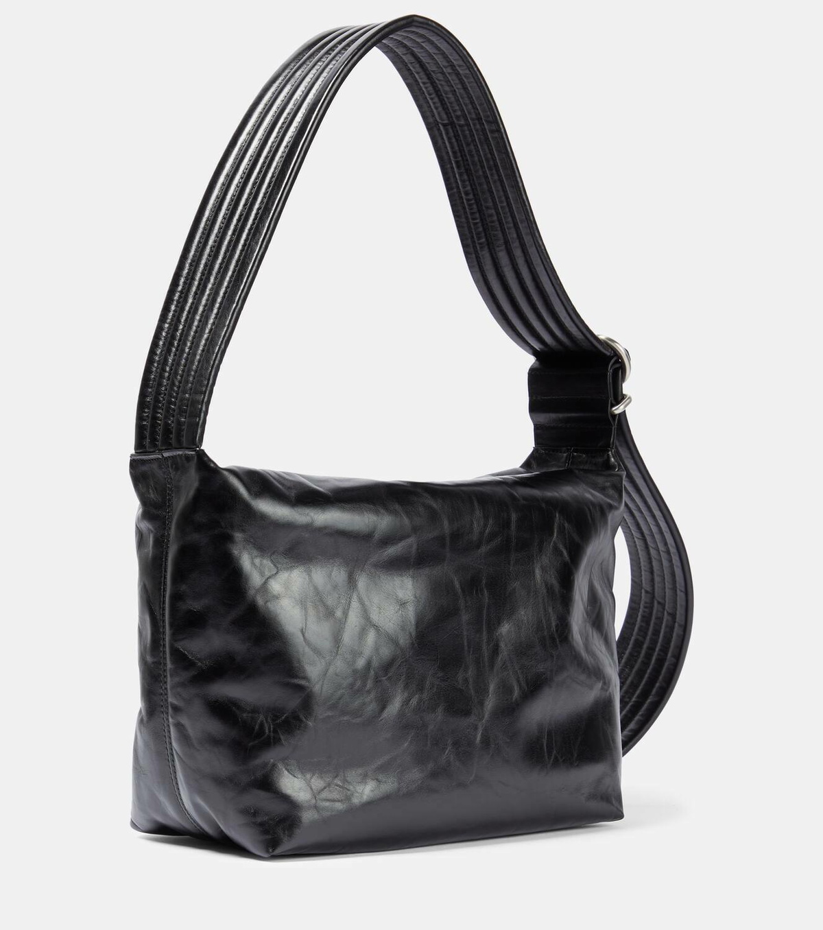 Jil Sander Large faux leather shoulder bag Jil Sander