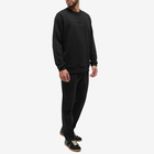 Burberry Men's Tyrall Embroidered Logo Crew Sweat in Black