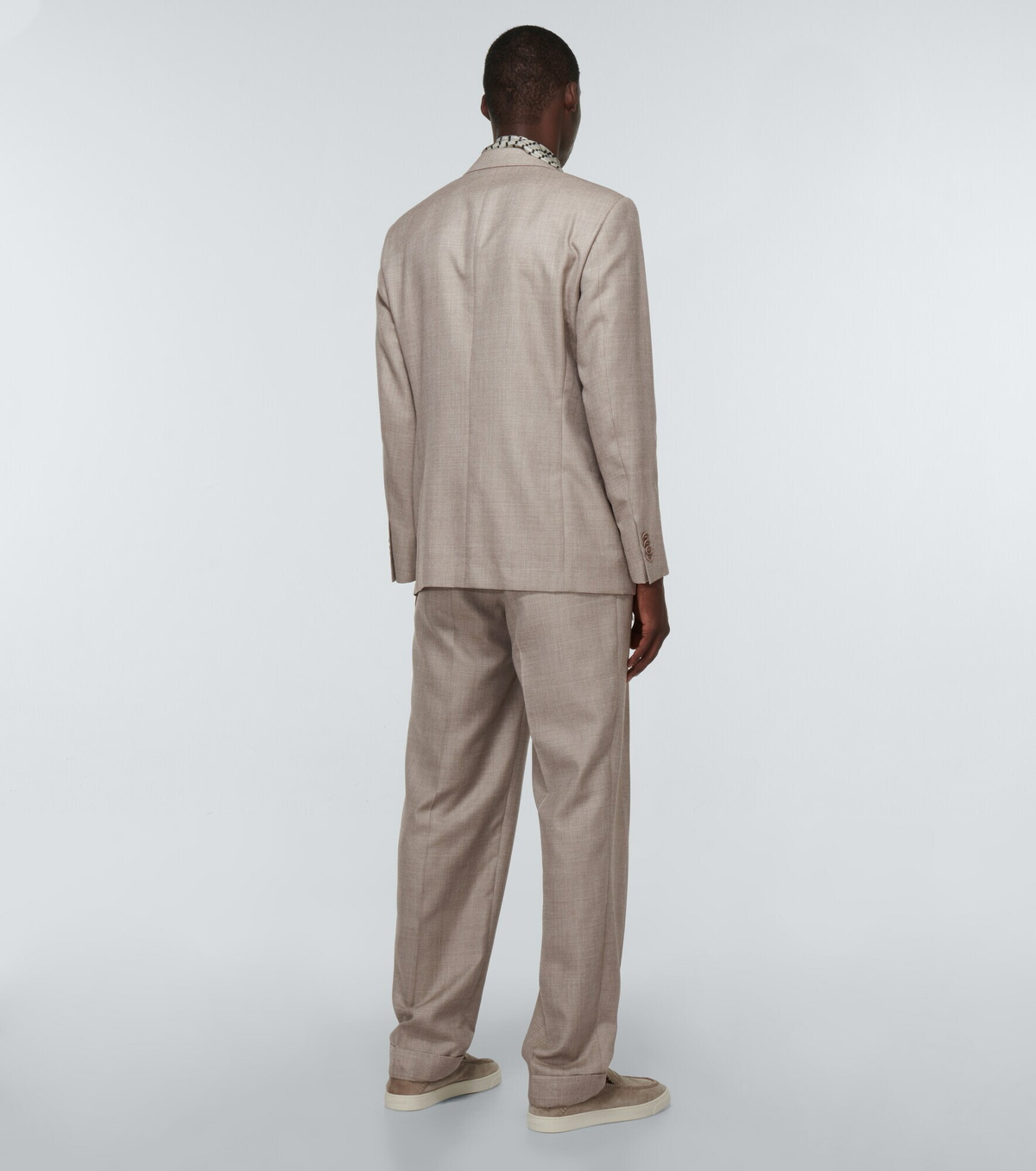 【関税&送料込】Giorgio Armani Beige Silk Pant Vintage GIORGIO ARMANI Tan Golden Age of Hollywood Style