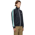 Diesel Black S-Kraim Zip-Up Track Jacket