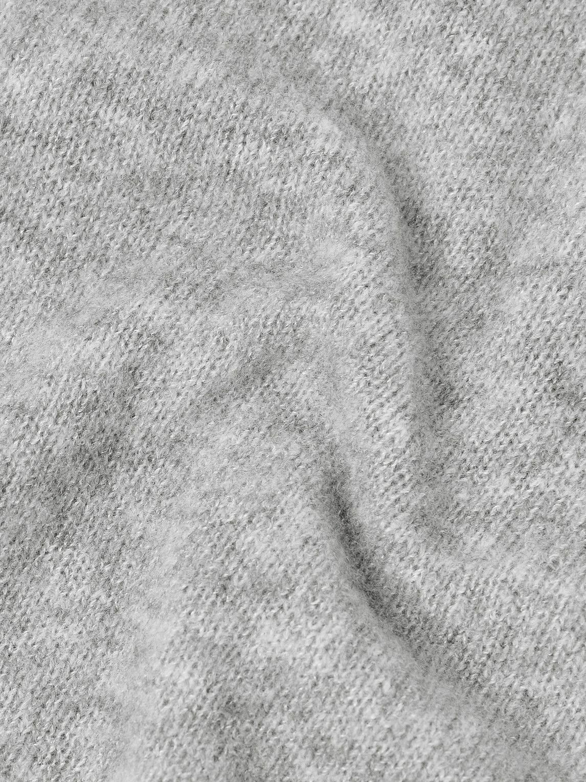Thom Sweeney - Brushed Cashmere-Blend Sweater - Gray