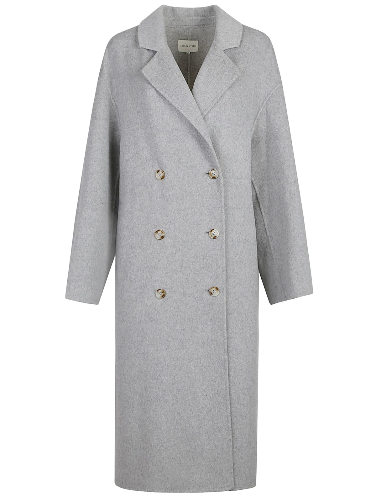 コート LOULOU GARY IVORY Coats STUDIO White Loulou Studio Ivory Wool Blend Gary Coat Loulou Studio