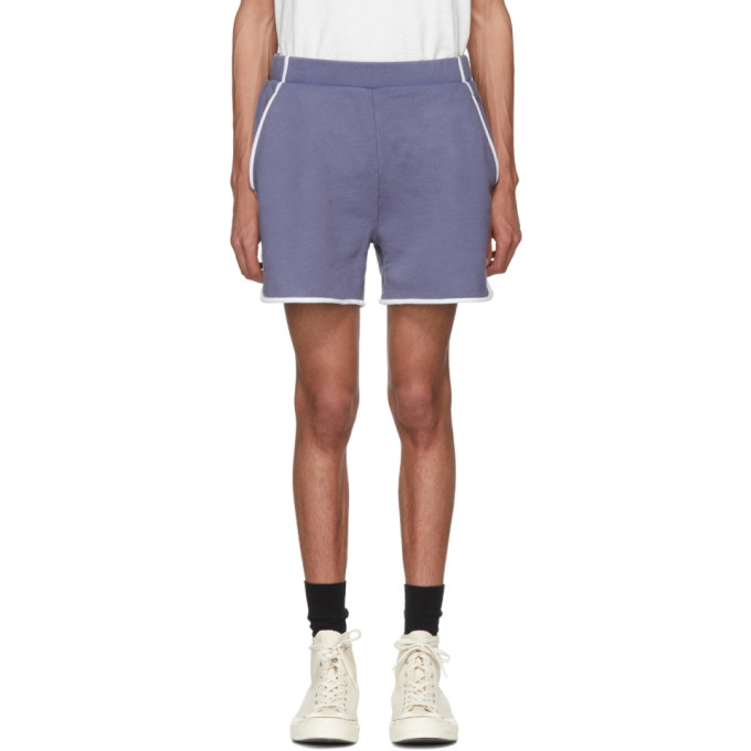 Photo: Maison Kitsune Blue Terry Cotton Shorts