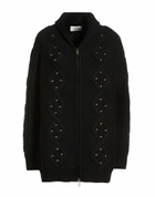 Laneus Womens Cardigan in Black