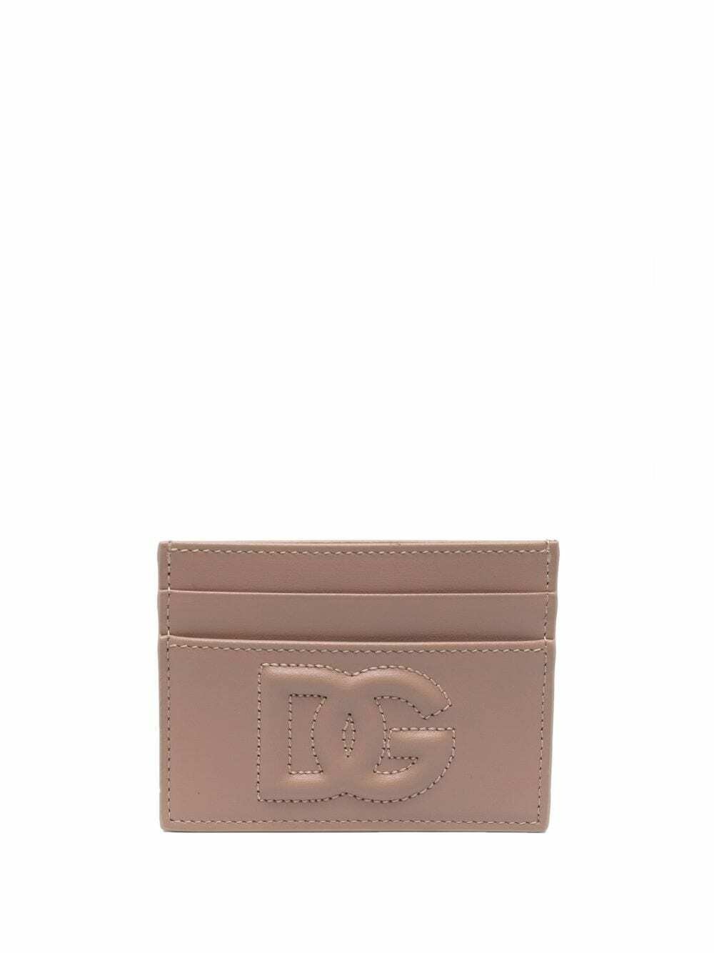 DOLCE & GABBANA - Leather Credit Card Case Dolce & Gabbana
