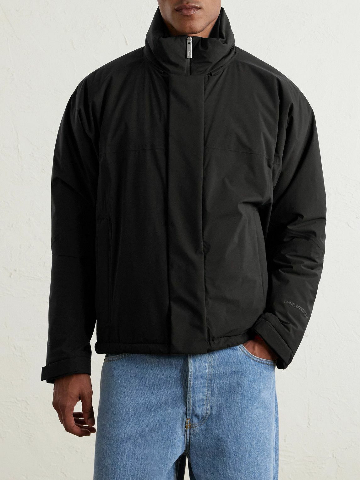 Laminar - Padded Shell Hooded Jacket - Black
