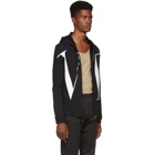 Valentino Black VTLN Zip-Up Hoodie