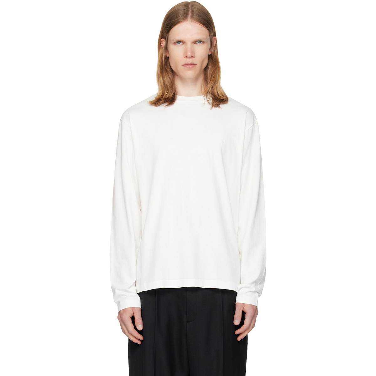 Jil Sander Three-Pack Multicolor Long-Sleeved T-shirts