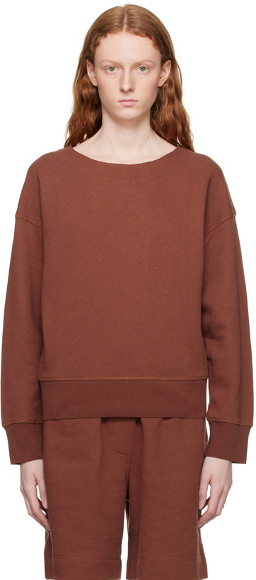 Photo: Margaret Howell Brown Round Neck Sweatshirt