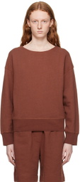 Margaret Howell Brown Round Neck Sweatshirt