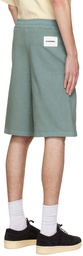 Jil Sander Blue Drawstring Shorts