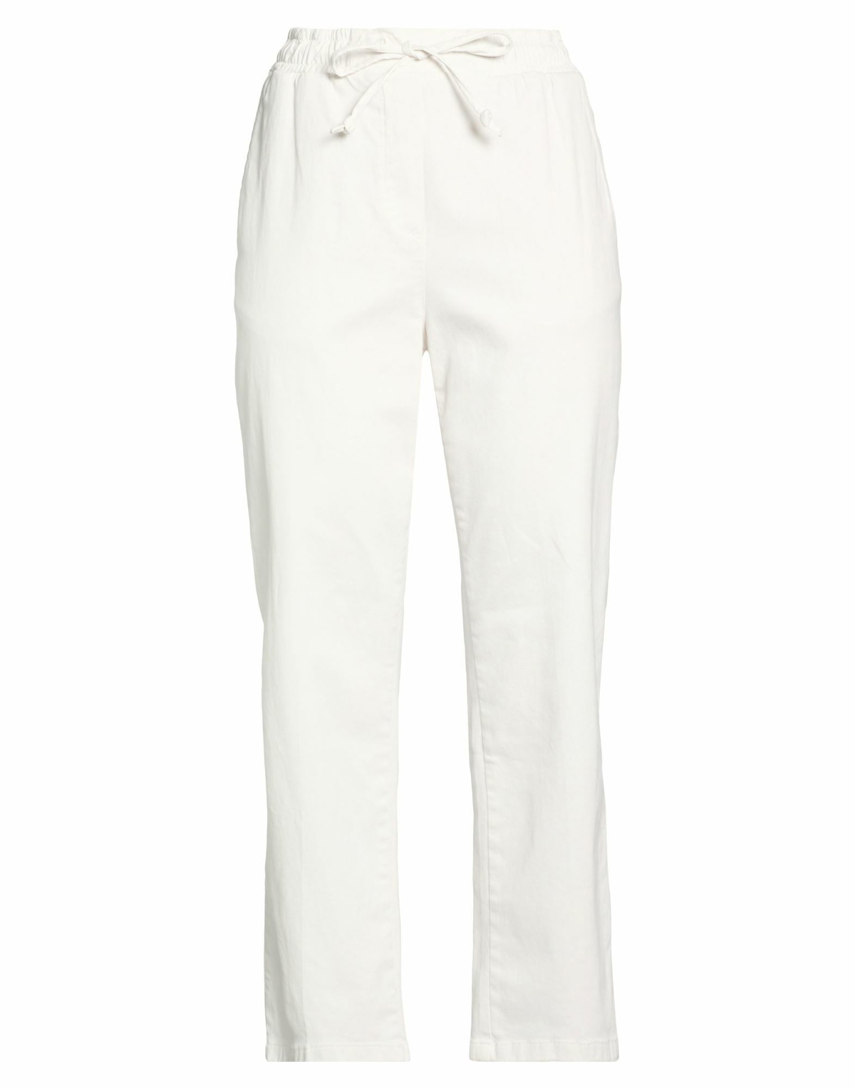Manila Grace Womens Pants in Off white