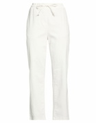 Manila Grace Womens Pants in Off white