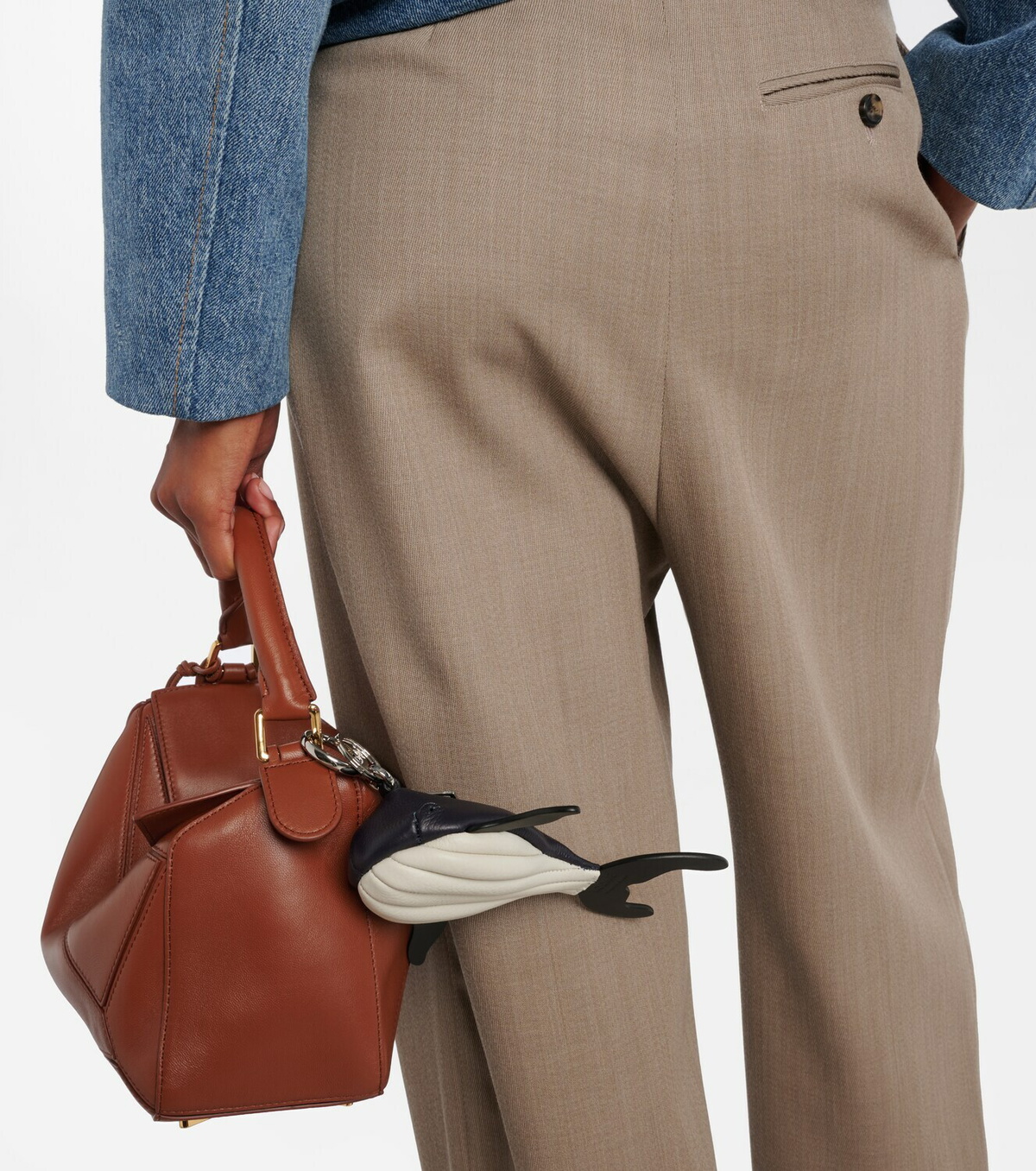 Loewe Leather bag charm