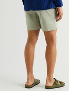 Orlebar Brown - Bulldog Slim-Fit Cotton-Twill Shorts - Gray