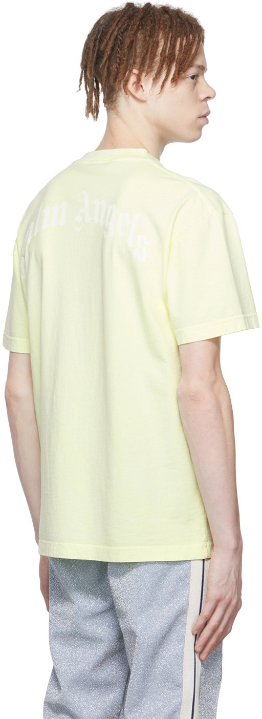 Tシャツ・カットソー Palm Angels PWGA071S22 FAB005 1801 Shirts Yellow Tシャツ・カットソー Palm Angels PWGA071S22 FAB005 1801