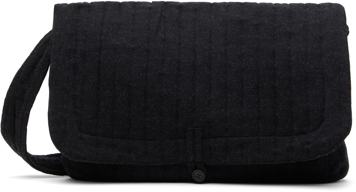 Jan-Jan Van Essche Black O-Project Dense Twill Carrier Bag Jan-Jan