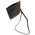 Rick Owens Black Pansy Messenger Bag