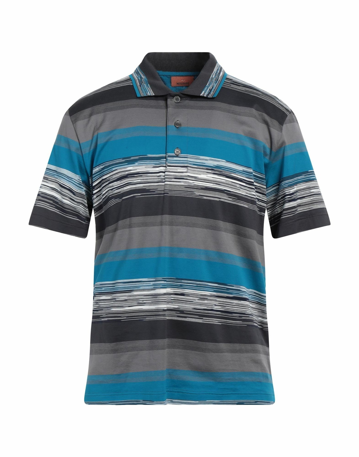 Missoni Mens Polo shirt in Grey