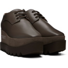 Stella McCartney Taupe Elyse Platform Derbys