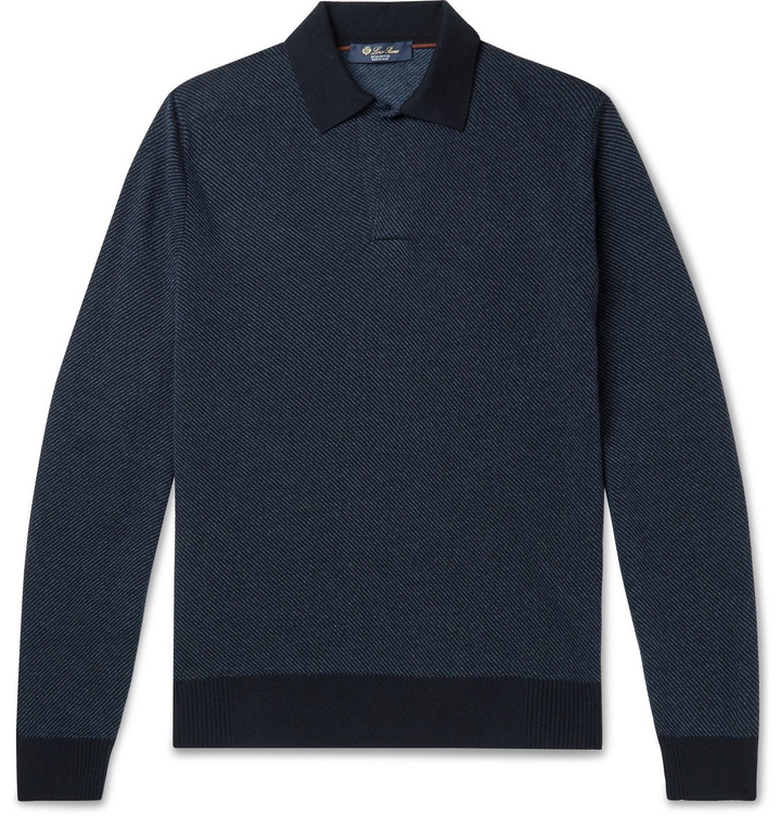 Photo: Loro Piana - Roadster Slim-Fit Cashmere Polo Shirt - Unknown