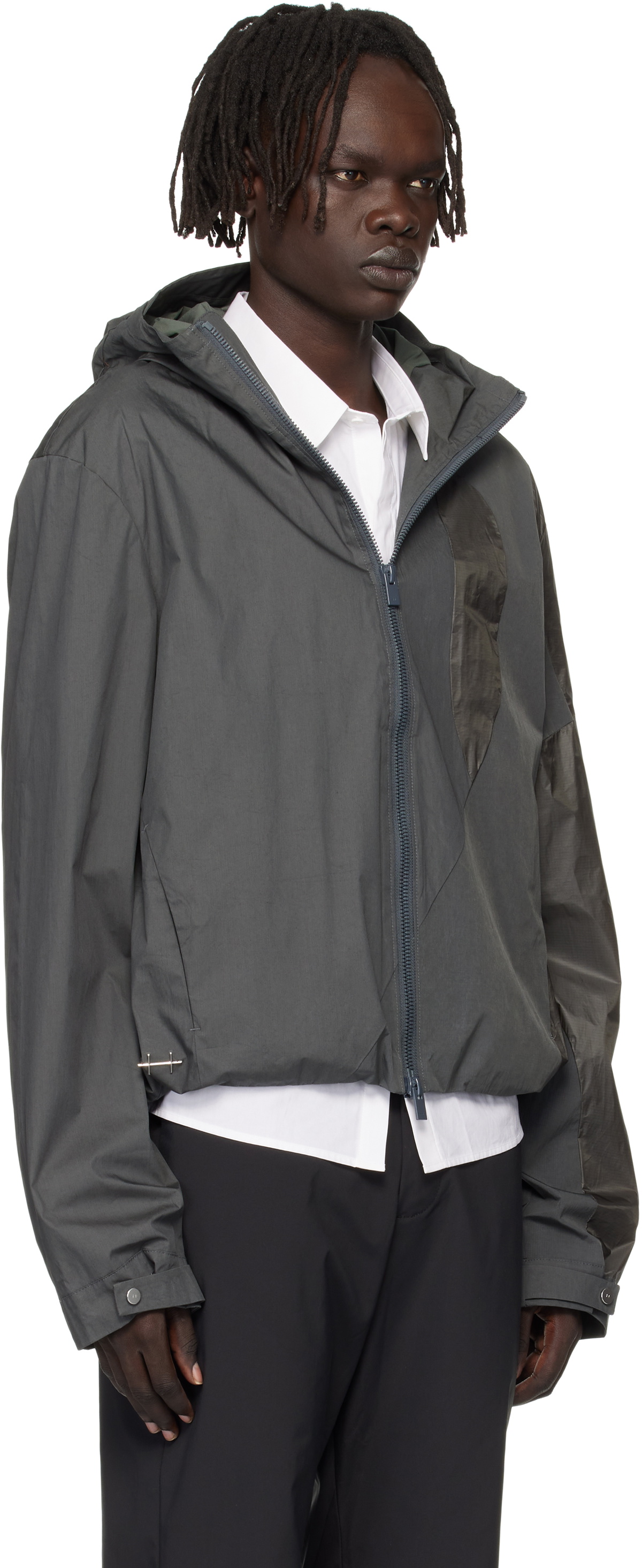 HELIOT EMIL Gray Polarize Jacket