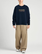 Maison Kitsuné Mens Sweatshirt in Navy