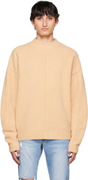 Axel Arigato Beige Fraction Sweater