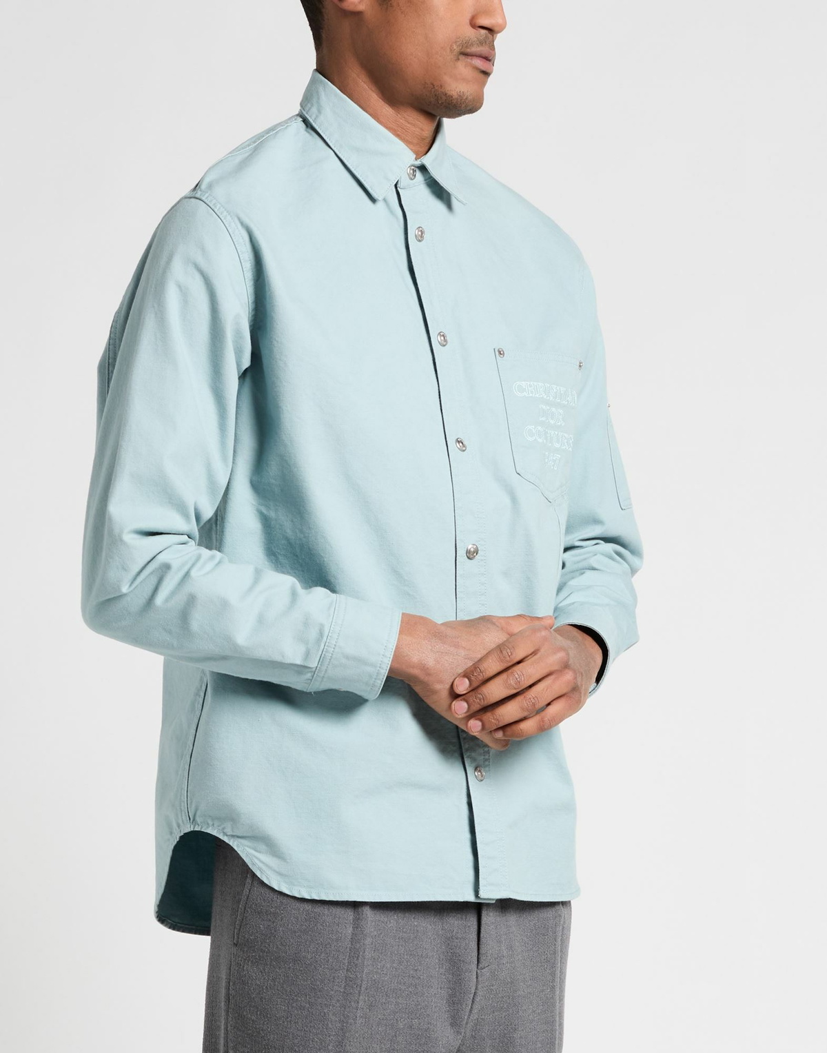 Dior Mens Denim shirt Light in Blue