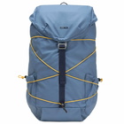 Elliker Wharfe Flapover Backpack in Steel Blue 