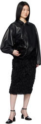 16Arlington Black Eilo Midi Skirt