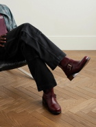 Enfants Riches Déprimés - Engineer Buckled Leather Boots - Red
