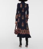 Etro Paisley midi dress