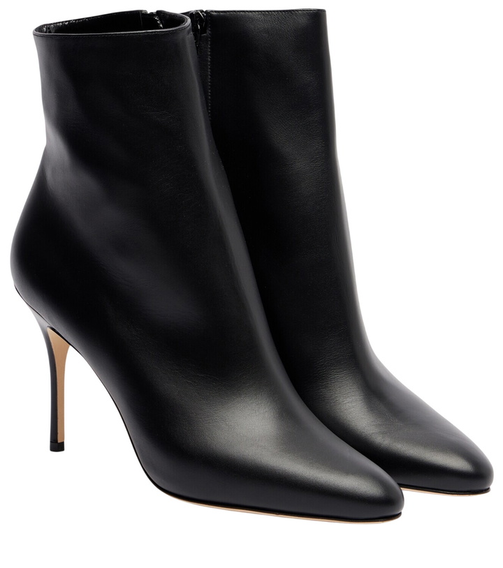 Photo: Manolo Blahnik Insopo leather ankle boots