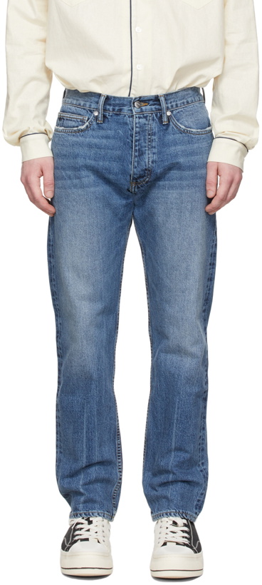 Photo: Rhude Blue Classic Fit Jeans