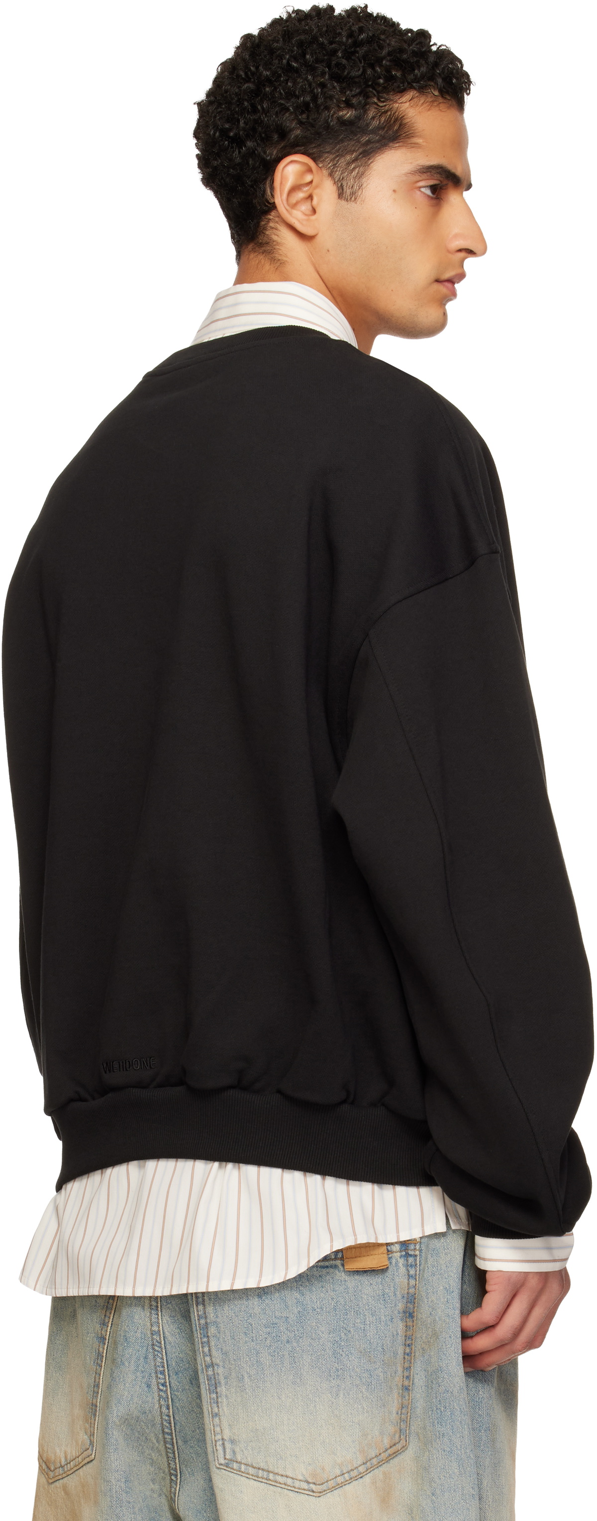 We11done Black Se11done Sweatshirt