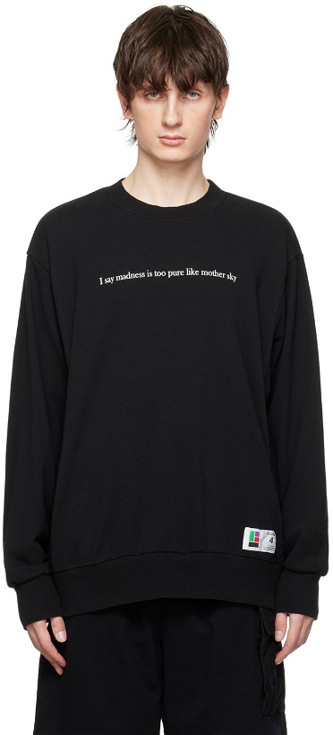Photo: UNDERCOVER Black Printed Sweatshirt