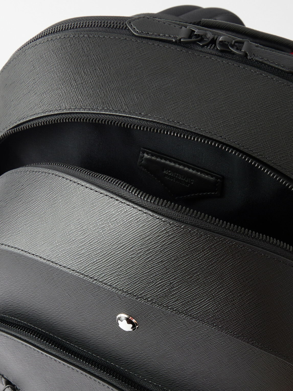 Montblanc - Sartorial Large Cross-Grain Leather Backpack