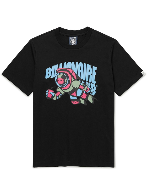 Photo: Billionaire Boys Club - Logo-Print Cotton-Jersey T-Shirt - Black