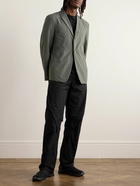 POST ARCHIVE FACTION - 6.0 Right Nylon-Blend Blazer - Gray