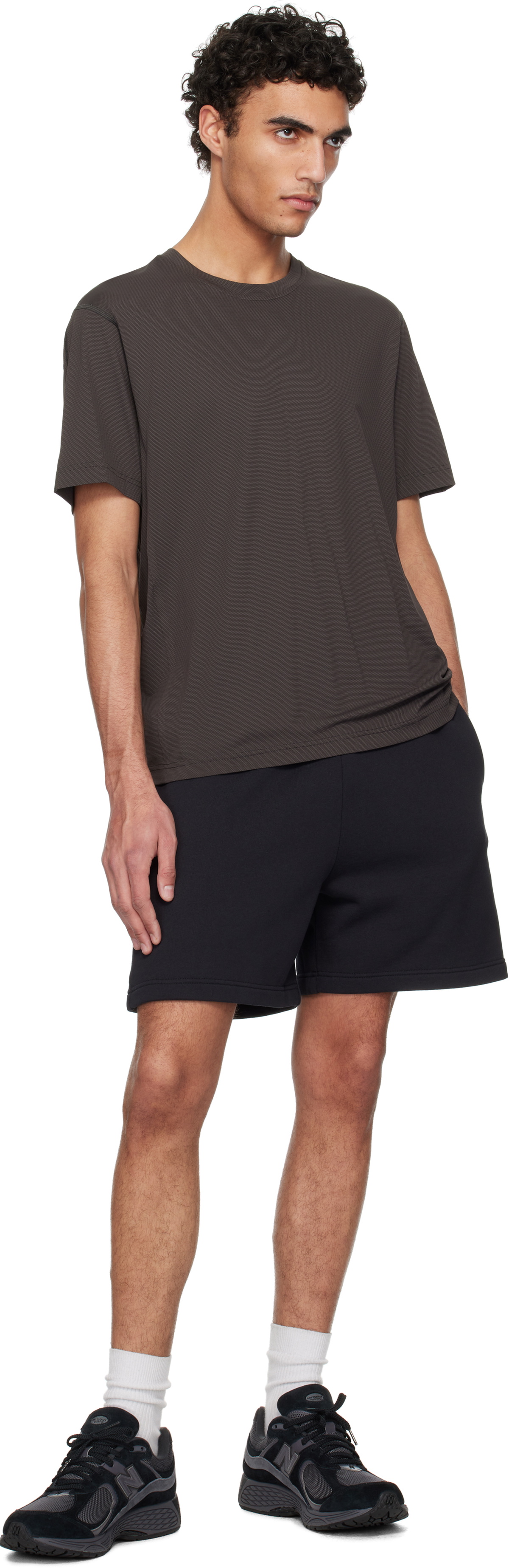 Reigning Champ Gray Lightweight Cordura Standard Training T-shirt