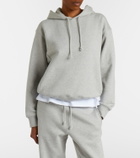 Victoria Beckham Cotton jersey hoodie