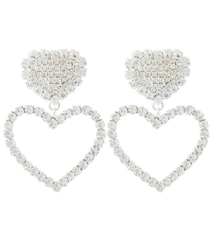 Photo: Rebecca Vallance Mariella  crystal-embellished earrings