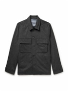 Paul Smith - Wool and Cashmere-Blend Shirt Jacket - Gray
