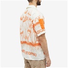 Space Available Men's Radical Fungi Vacation Shirt in White