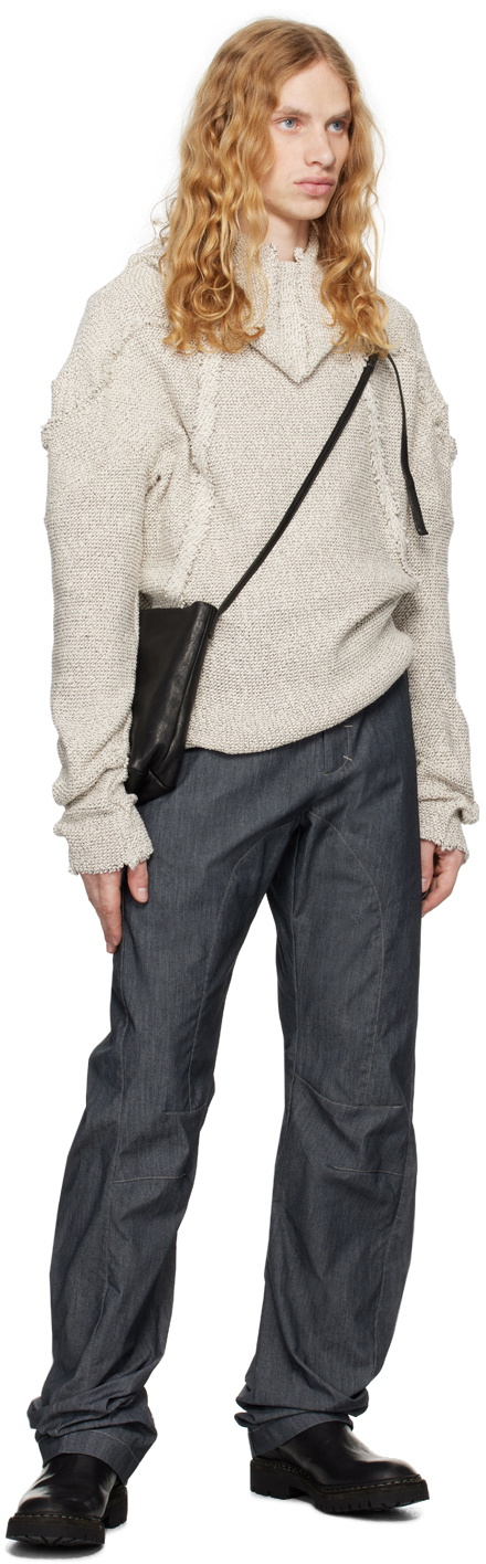 CARNET-ARCHIVE Off-White Nail Turtleneck